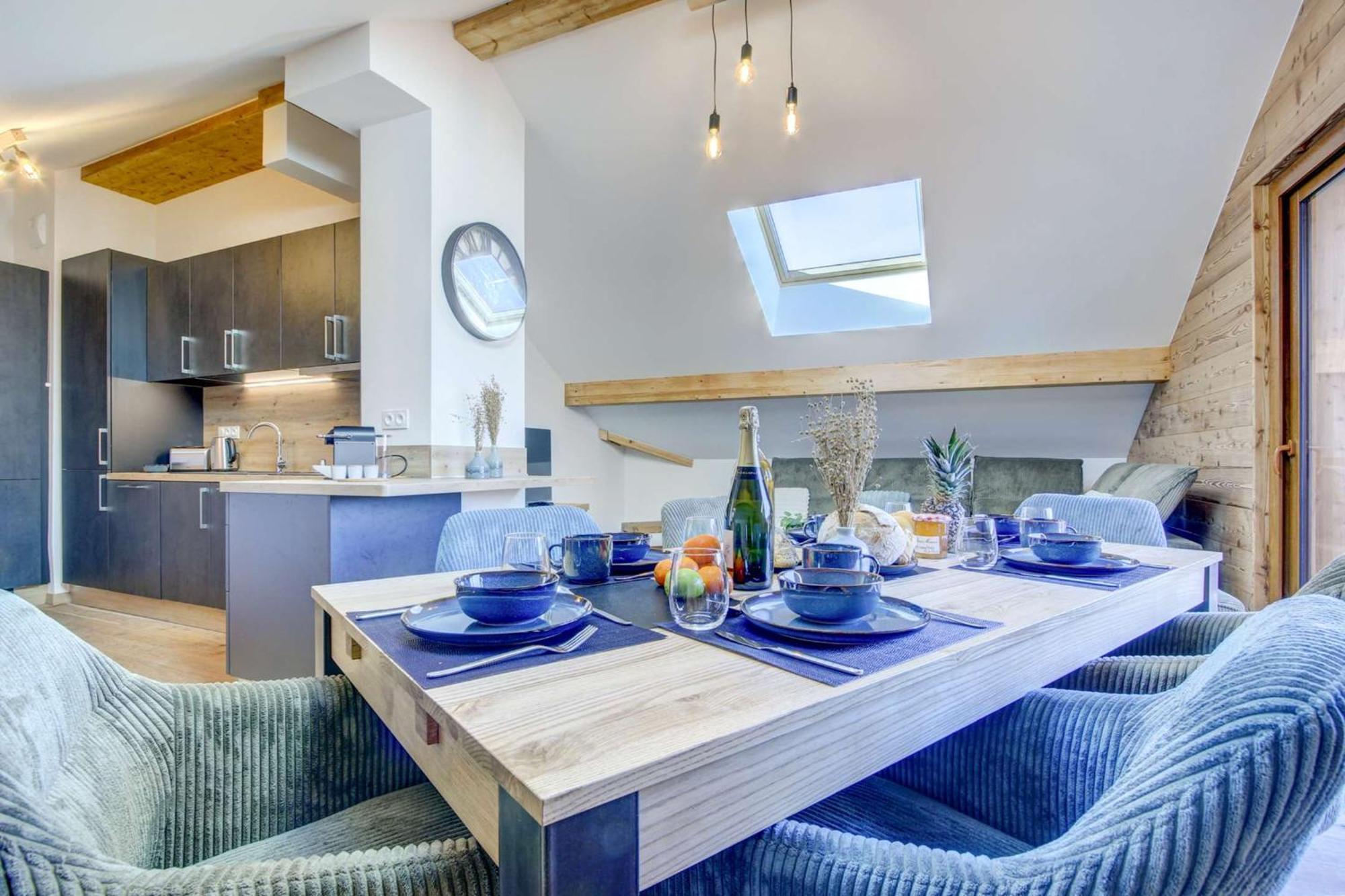 Apartment Penthouse Au Coeur De - Ideal Pour Le Et Le Vtt Morzine